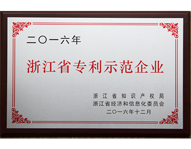 浙江省专利示范企业